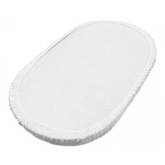 Наматрасник PloomaBaby Dry Sleep непромокаемый, 75х125 см белый