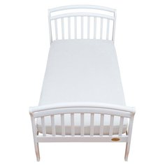 Простыня Giovanni Solid трикотаж на резинке 80 х 160 см white