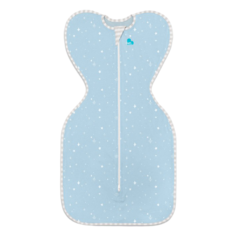 Конверт-мешок Love to Dream Swaddle Up Lite звезды/голубой 3-6 мес.