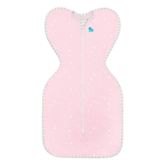 Конверт-мешок Love to Dream Swaddle Up Lite звезды/розовый 3-6 мес.