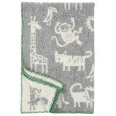 Одеяло Klippan Джунгли 2415 90x130 см grey