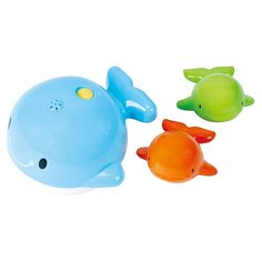 Набор для ванной PlayGo Киты синий/оранжевый/зеленый