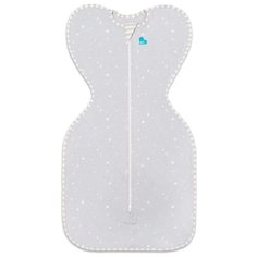 Конверт-мешок Love to Dream Swaddle Up Lite звезды/серый 3-6 мес.