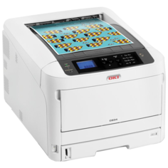 Принтер OKI C834nw, белый