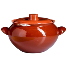 Горшок для запекания Кунгурская керамика 1168810, 2 л, 25 см