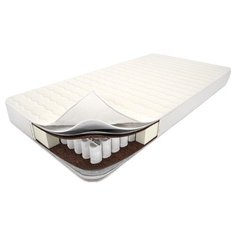 Матрас детский Аскона Baby Flex Spin, 195x90 см, пружинный, бежевый Askona