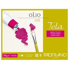 Альбом для масляных красок Fabriano Tela 40 х 30 см, 300 г/м², 10 л.