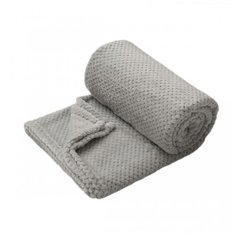 Покрывало Baby Nice Micro Velur Жаккард 140х100 см серый