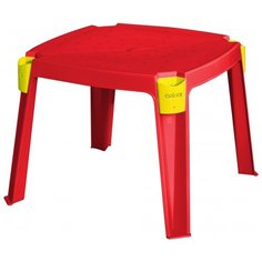 Стол детский Marian-plast 364 53x53 см красный