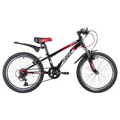 Подростковый горный (MTB) велосипед Novatrack Pointer 20 (2019) черный (требует финальной сборки)
