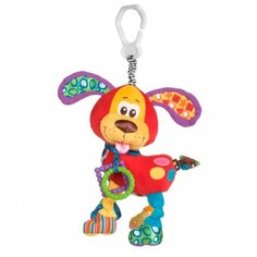 Подвесная игрушка Playgro Щенок (0181200) красный/желтый