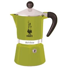 Гейзерная кофеварка Bialetti Rainbow (6 чашек), зеленый