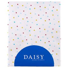 Daisy простыня на резинке из коллекции Машинки 120х60 см голубой