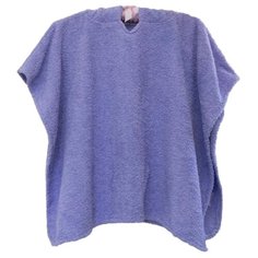 BabyBunny полотенце пончо Зайка с ушками банное 71х115 см фиолетовый