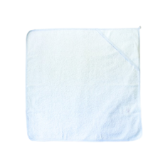 BabyBunny Полотенце с уголком S банное 75х75 см белый