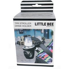 Little Bee Подстаканник для коляски 160305 черно-белый