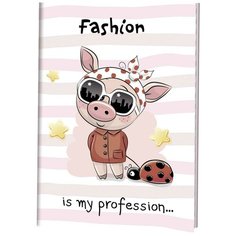 Контэнт. Блокнотик. Веселые поросята. Fashion is my profession....
