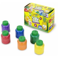 Набор из 6 ароматизированных смываемых детских красок Crayola