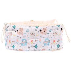 Бортик в кроватку HoneyMammy Small "Meadow" 180x25см