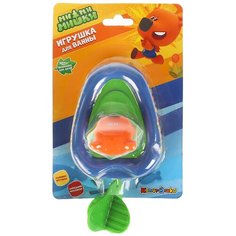 Игрушка пластизоль для ванны Капитошка МИМИМИШКИ, Лодка+Кеша