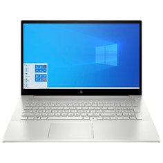 Ноутбук HP Envy 17-cg0012ur (Intel Core i5-1035G1 1000MHz/17.3"/1920x1080/16GB/1024GB SSD/NVIDIA GeForce MX330 2GB/Windows 10 Home) 22R00EA, естественный серебристый