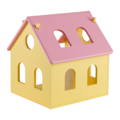 Коняша кукольный домик Зефир, желтый