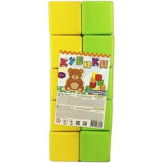 1-061 Набор кубиков, 88 мм, 20 шт/уп, Colorplast