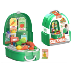Игровой набор "Продавец" в рюкзачке (7F706) Bondibon