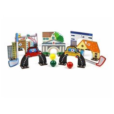 WoodlandToys Настольная игра "Гольф. Город"