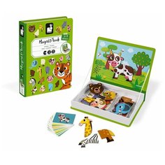 Магнитная книга - игра Животные Janod