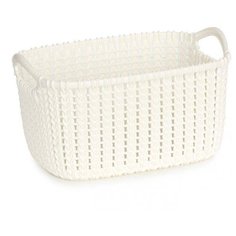 Корзина KNIT S 8л белая Curver