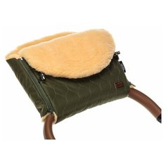 Муфта меховая для коляски Nuovita Polare Pesco (Khaki/Хаки)