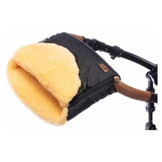 Муфта меховая для коляски Nuovita Polare Pesco (Nero/Черный)