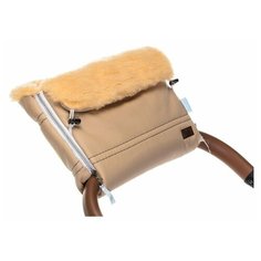 Муфта меховая для коляски Nuovita Alpino Lux Pesco (Beige/Бежевый)