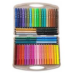 WELLSHOP/ Фломастеры с трехгранным захватом, 48 цветов