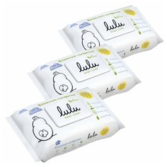 Влажные салфетки Lulu детские 360 шт (3 уп х 120 шт) Lulu