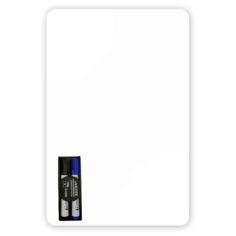 Маркерная магнитная доска Doski4you БОЛЬШАЯ на холодильник для рисования записей заметок + маркеры/ whiteboard