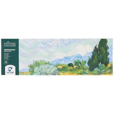 Набор акварельных красок Van Gogh National Gallery 24цв кювета металлический короб Royal Talens