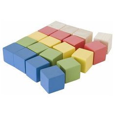 Набор для конструирования "Кубики" 20 кубиков КУ-004 Мишка Кострома