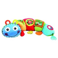 Развивающая игрушка Biba Toys Гусеница, мультиколор