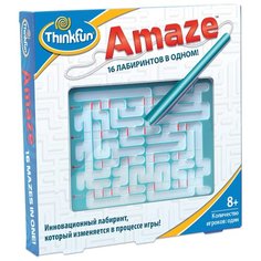Головоломка ThinkFun Amaze Лабиринт 16 в одном (5820-RU) белый/голубой