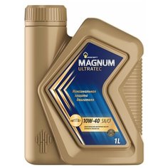 Синтетическое моторное масло Роснефть Magnum Ultratec 10W-40, 1 л
