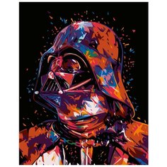 Дарт Вейдер Раскраска по номерам на холсте Живопись по номерам ANNA-m012 40х50