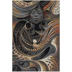 Общение с духами Раскраска картина по номерам на холсте Z-AB170 40х60