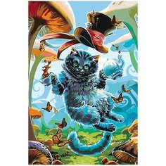 В стране чудес Раскраска по номерам на холсте Живопись по номерам A444 40х60