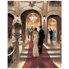 На бал Раскраска по номерам на холсте Живопись по номерам BH07 40х50