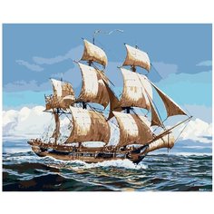 Попутного ветра! Раскраска картина по номерам на холсте KRYM-CR12 40х50