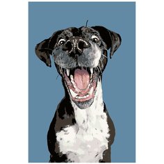 Дино Раскраска картина по номерам на холсте A165 40х60