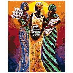 Богатства Африки Раскраска по номерам на холсте Живопись по номерам RA245 40х50