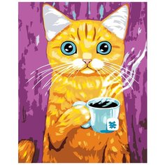 Утренний чай Раскраска по номерам на холсте Живопись по номерам A436 40х50